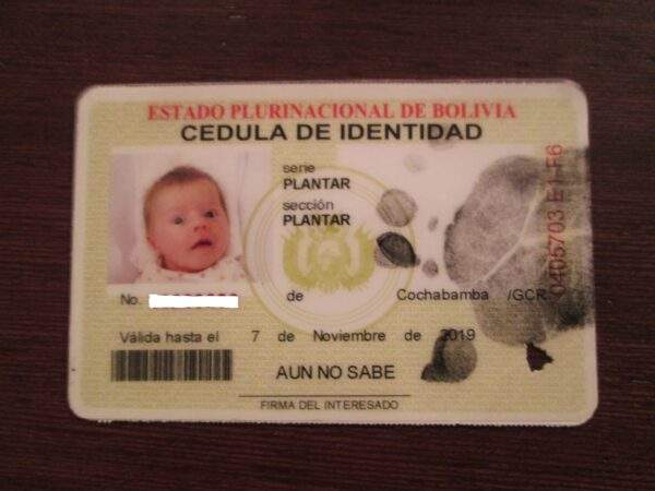 Buy fake Bolivia ID CARD online