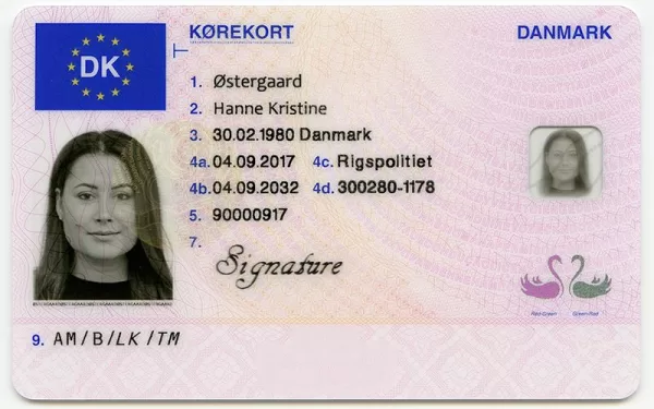 Buy fake Denmark Driving License