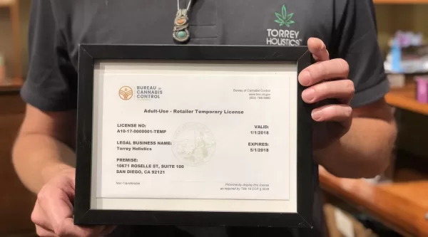 Fake Cannabis Dispensary License