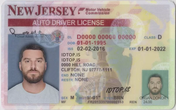 Fake ID New Jersey for sale